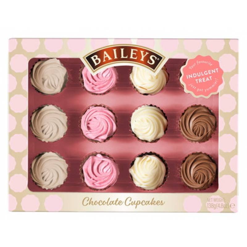 Baileys Chocolate Mini Cupcakes Selection Box