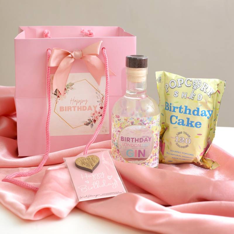 Happy Birthday Gin Treats Bag