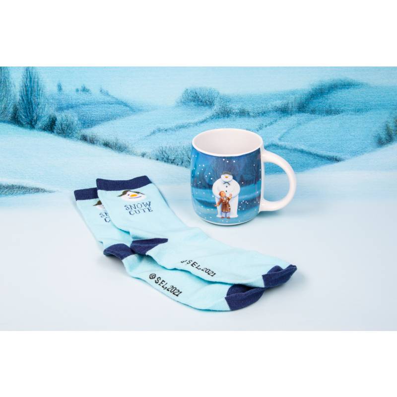 The Snowman Mug and Socks Set